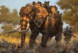 Robert Chew S Mech Animal Illustrations Robot Animal Mechanical Animals Robot Concept Art