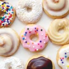 Donut Cookies How To Mini Donuts Mini Cookies Cookie Decorating