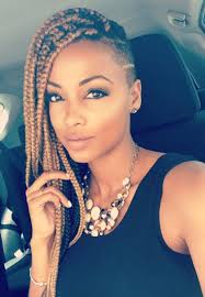 This long hair look has real volume which really helps the side shave stand out. How To Make An Interesting Art Piece Using Tree Branches Ehow Shaved Side Hairstyles Braids With Shaved Sides Natural Hair Styles