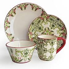 | american atelier holly & berry dinnerware set for 8. American Atelier Dinnerware Sets Christmas Dinnerware Dinner Set For The Table Macy S