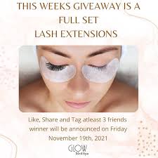 Are you ready for our next giveaway?? 🤩 This week you can enter to win a  full set of lash extensions done by our co-owner and aesthetician Sue.  Y'all know what to