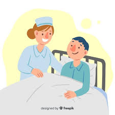 Download Hand Drawn Nurse Helping Patient For Free Nurse Cartoon Nurse Drawing Nurse