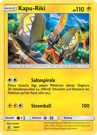 Gratis malbilder vorlagen mit kindgerechten motiven. Kapu Riki Promokarten Sammelkarten Datenbank Pokemon De