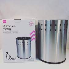 ダイソー桶川店 公式 on instagram 新商品ご案内 ステンレスゴミ箱 ７ℓ 4549892531286 500円 ステンレスペダル式 ゴミ箱丸型 ５ℓ 4549892531354 500円 ペダル式の方は中身が着脱可能で持ち手も付いているのでゴミ捨ても ダイソー ステンレス ゴミ箱 桶川