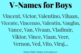 V Names For Baby Boys Nancy S Baby Names
