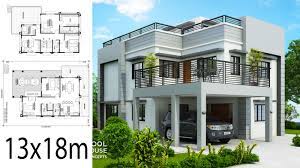 The best 5 bedroom modern house floor plans. 5 Modern House Plans With 2 Story Level House Idea