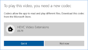 Aug 01, 2021 · hevc codec downloads how to download hevc codec. How To Get The Hevc Codec Windows 10 For Free Softwarekeep