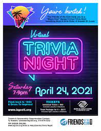 Saint louis encephalitis (sle) is a viral disease spread to people by the bite of an infected mosquito. Friends Of The Club Trivia Night Boys Girls Clubs