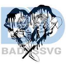 If the 'download' 'print' buttons don't work, reload this page by f5 or. Chucky And Tiffany Digital File Download Chucky Horror Movie Svg Badassvg
