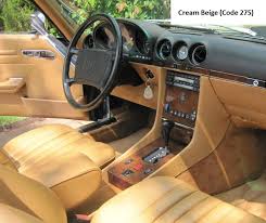 mercedes r107 560sl cream beige interior mercedes benz