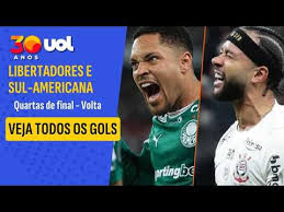 Veja os gols dos jogos de Palmeiras, Corinthians, Grêmio e Vasco