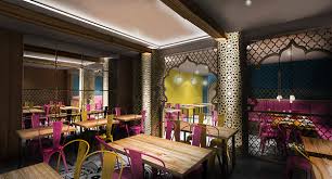 Indian Restaurant Concept Design London Haringey On Behance Restaurant Interior Design Cafe Interior Design Indian Interior Design