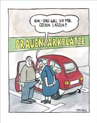 Jason richard perscheid #247002 license status: Perscheid Frauenparkplatze Art Print Canvas On Stretcher Framed Picture