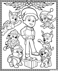 You can use our amazing online tool to color and edit the following paw patrol coloring pages games. Paw Patrol Holiday Christmas Coloring Pages Printable