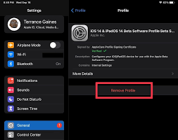 Apple helpfully notes, if you would like to unenroll your ios device, you need to put it into recovery mode and then restore from the ios 8 backup you created before you installed the ios public beta. How To Uninstall The Ios 14 Public Beta Pcmag