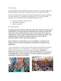 Maybe you would like to learn more about one of these? Funcion Ludica