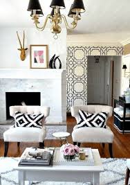 Black And White Furniture Mix 23 Ways To Mix Patterns In Your Home Decor Eclectic Home Black And White Living Room Decor Living Room Decor Ikea