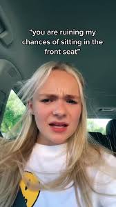 in case you were wondering i’m not allowed to sit in the front seat. 😑  @dancemomashley #pressleyhosbach #sweetp #fyp