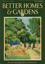 Better Homes And Gardens Better Homes And Gardens Vintage Magazines Art Deco Illustrations