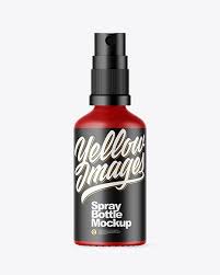 Download Matte Spray Bottle Mockup In Bottle Mockups On Yellow Images Object Mockups