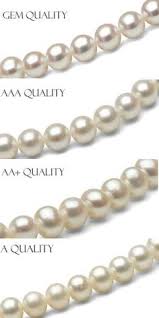 pearl grading chart crystals stones gems pearls pearls