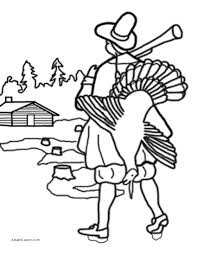 All images found here are believed to be in the public domain. Thanksgiving Coloring Pages Tint Yourself A Turkey