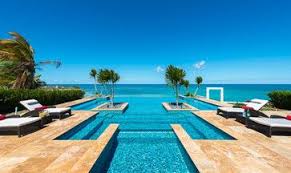 Home Design Pictures Remodel Decor And Ideas Not A Big Fan Of Pools But If I Lived By The Ocean Like This Tropical Pool Infinity Edge Pool Modern Pools