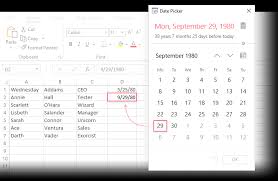 How To Insert Calendar In Excel Date Picker Printable Calendar Template