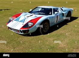 Una Ford GT40 endurance racing car al Wilton Classic & Supercar Show,  Wilton House, Wiltshire, Regno Unito, 2015 Foto stock