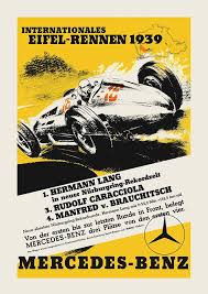Mercedes Benz Motor Racing Poster Internationales Etsy In 2020 Vintage Racing Poster Racing Posters Mercedes Benz