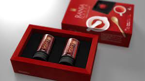 Modern Packaging Design For Luxury Persian Saffron Spice World Brand Design Modern Packaging Design Modern Packaging Spices Packaging