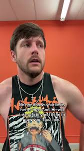 Go beyond your limits and trust in HIS strength.