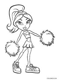 Top 20 bratz coloring pages for your little ones. Free Printable Bratz Coloring Pages For Kids