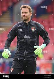 Neto of AFC Bournemouth during the pre-match warm-up during English Premier  League soccer match between Crystal Palace against AFC Bournemouth at Se  Stock Photo - Alamy