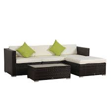 Broyerk 5piece Rattan Outdoor Patio Furniture Set Read More Reviews Of The Product By Contemporary Outdoor Furniture Patio Furniture Sets Patio Furnishings