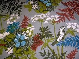 Annons Pa Tradera Jobs Handtryck Fagelbon Scarf Sjal Duk Faglar Fagelbon Vittsippor Monsterdesign Antik Handtryck