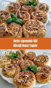 nefis ispanakli gul boregi nasil yapilir leziz yemeklerim yemek tarifi leziz yemek yemek yemek tarifleri