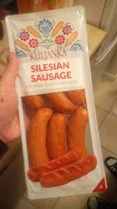 It divides sausages by the size of the minced meat. Bartosz Rosniak Mv33 On Twitter Silesian Sausage Kielbasa Slaska Haha By Lidl In N Ireland
