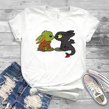 2020 The Tootheless And Baby Yoda Graphic Tee Funny Nightfurytee Cute Cartoon Print T Shirts Wish What if frogs are friends, not food? 2020 the tootheless and baby yoda graphic tee funny nightfurytee cute cartoon print t shirts wish