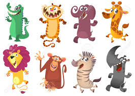 Coloriage.info te présente une collection de 97 coloriages animaux mignon à imprimer et dessin animaux mignon à colorier. Ensemble D Animaux De Dessin Anime Tropical Africain Vecteur De Collections De Dessin Anime Mignon Animaux Sauvages Grand Ensemble De Dessin Anime Animaux De La Jungle Plat Vector Illustration Clip Art Libres De