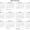2021 mini yearly calendar printable template pdf | etsy from i.etsystatic.com. 1
