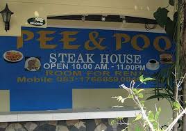 30 Inappropriately Funny Restaurants To Avoid Team Jimmy Joe Restaurant Names Funny Food Pictures Funny Names