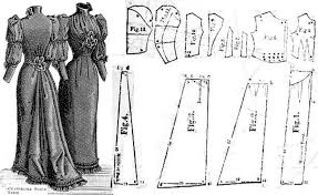 Original Pre 1929 Historical Pattern Collection Victorian Dress Pattern Vintage Outfits Pattern Fashion