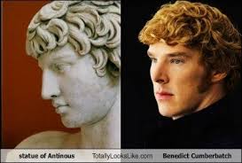 statue of Antinous Totally Looks Like Benedict Cumberbatch