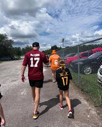 Wasn't the outcome we wanted but, NoraJo got to experience her first  @commanders game. My mini me. Tailgating was hot