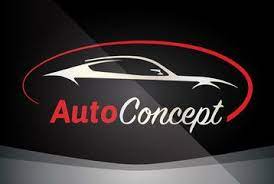 Auto Company Logo Vector Design Concept With Sports Car Silhouette Red Garage Logo Automotive Logo Concept Design
