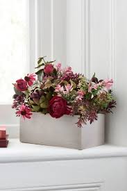 Planting fake flowers outside pmsbox co. Buy Artificial Floral In Window Box From The Next Uk Online Shop