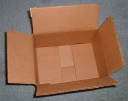 If you have a specific size of box in mind, cut the cardboard to fit: Cardboard Box Wikipedia