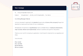 Application letter for job email. 3 Sample Emails When Sending A Resume To An Employer 3 Email Templates