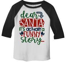 ✔ free shipping ✔ cash on delivery. Kids Funny Christmas T Shirt Dear Santa It S A Funny Story Etsy In 2021 Funny Christmas Tshirts Christmas Humor Christmas Tshirts